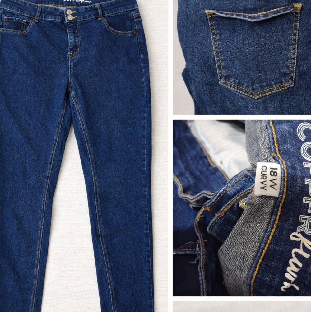 Women's Blue Skinny Jeans